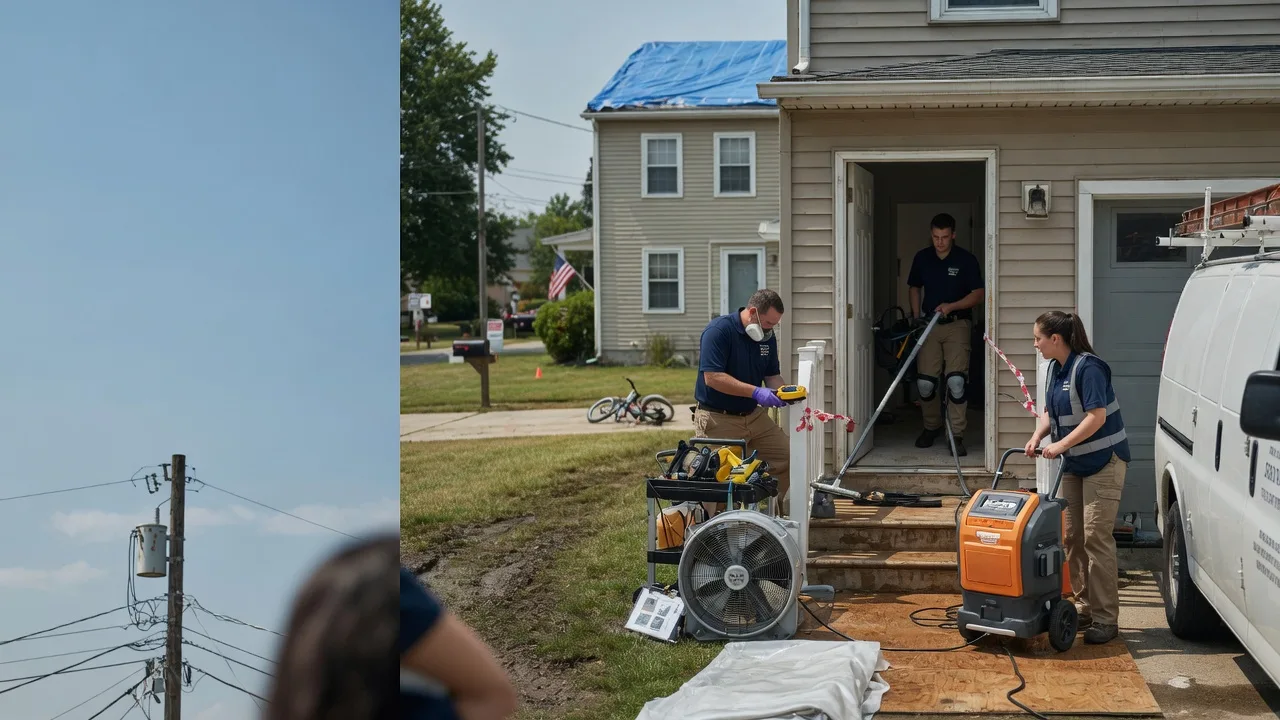 Water Damage Repair in United, PA near me
